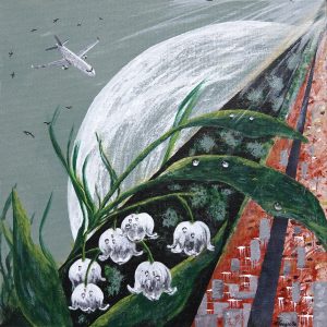 49001052025 - Un brin de muguet entre ciel et terre