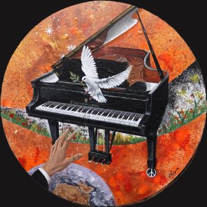 48623052025 - Série "vibrations musicales" - Le piano
